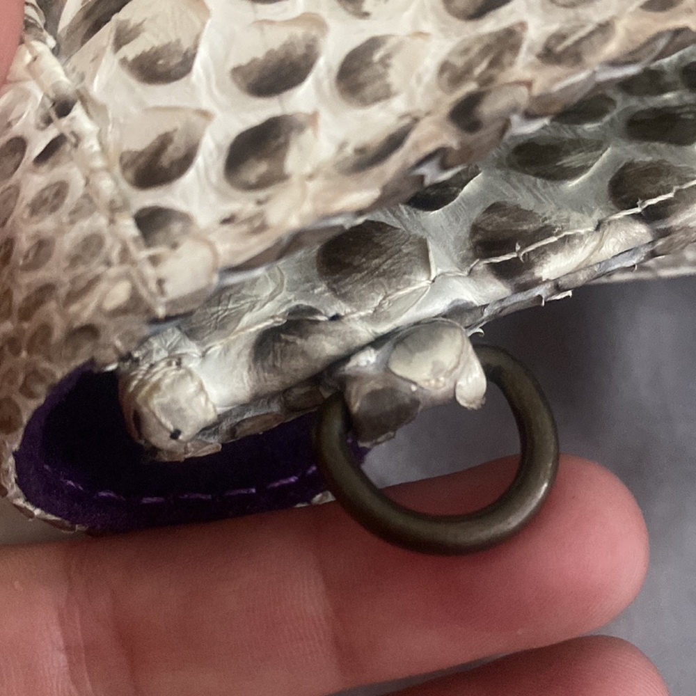 Real Python Skin Clutch - image 4